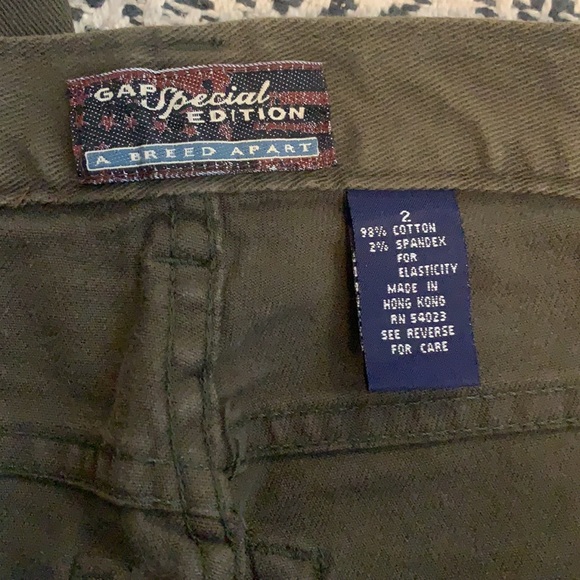 Dark forest green mom jeans - Picture 5 of 5